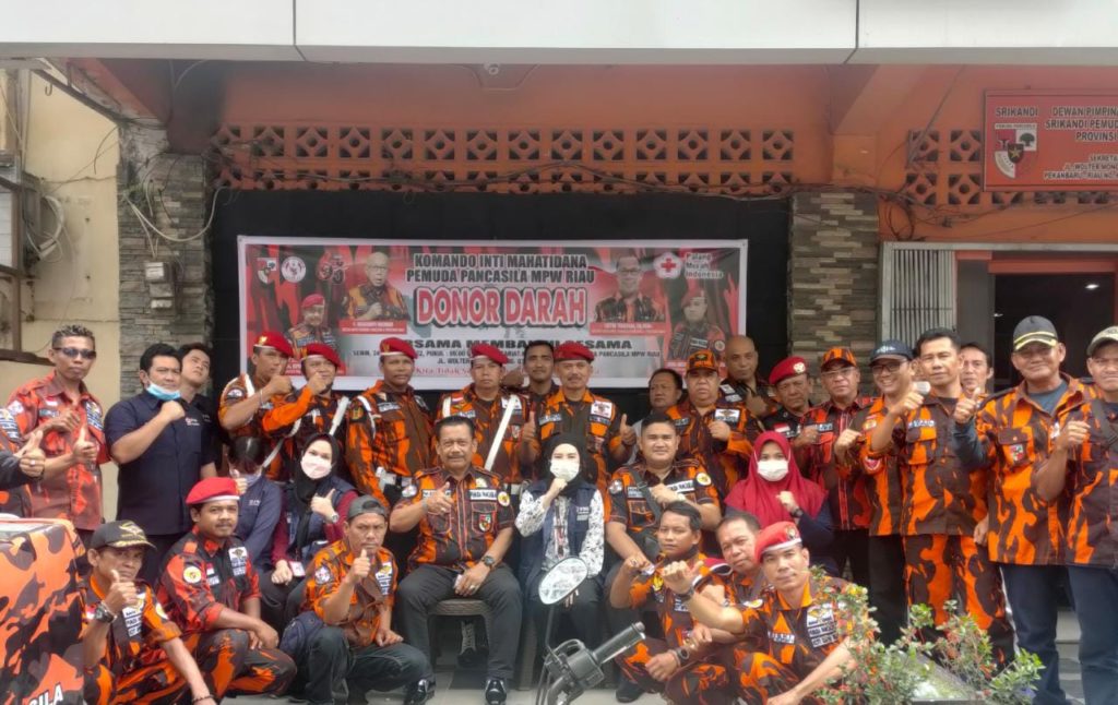 Koti Mahatidana PP MPW Riau Peduli Kemanusiaan Dengan Lakukan Donor Darah