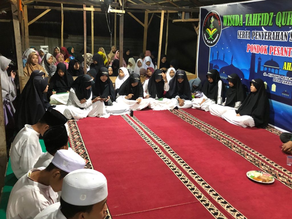Pondok Pesantren Tahfidz Asma Alif Al Hikmah Adakan peringatan Maulid Nabi Muhammad SAW.