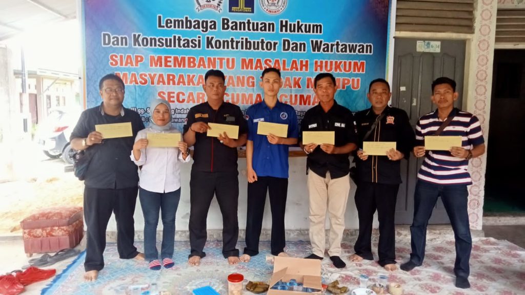Lembaga Bantuan Hukum Konsultasi Kontributor dan Wartawan (LBHK-W) Provinsi Riau Resmi Berdiri. Ini baru NGERI BRO!!!
