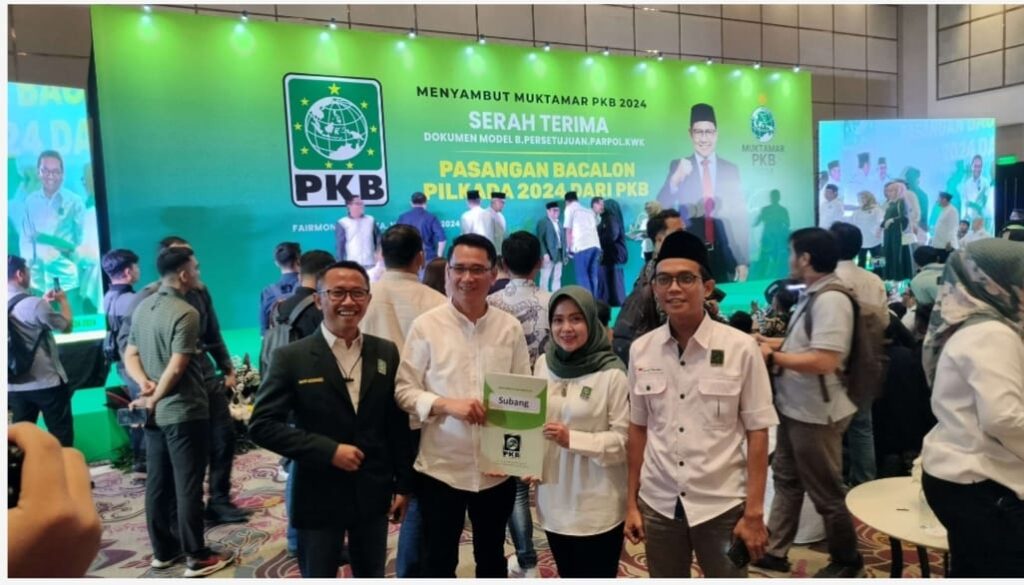 DPP PKB REKOMENDASIKAN PASANGAN ” ASLINA” BERTARUNG DI SUBANG