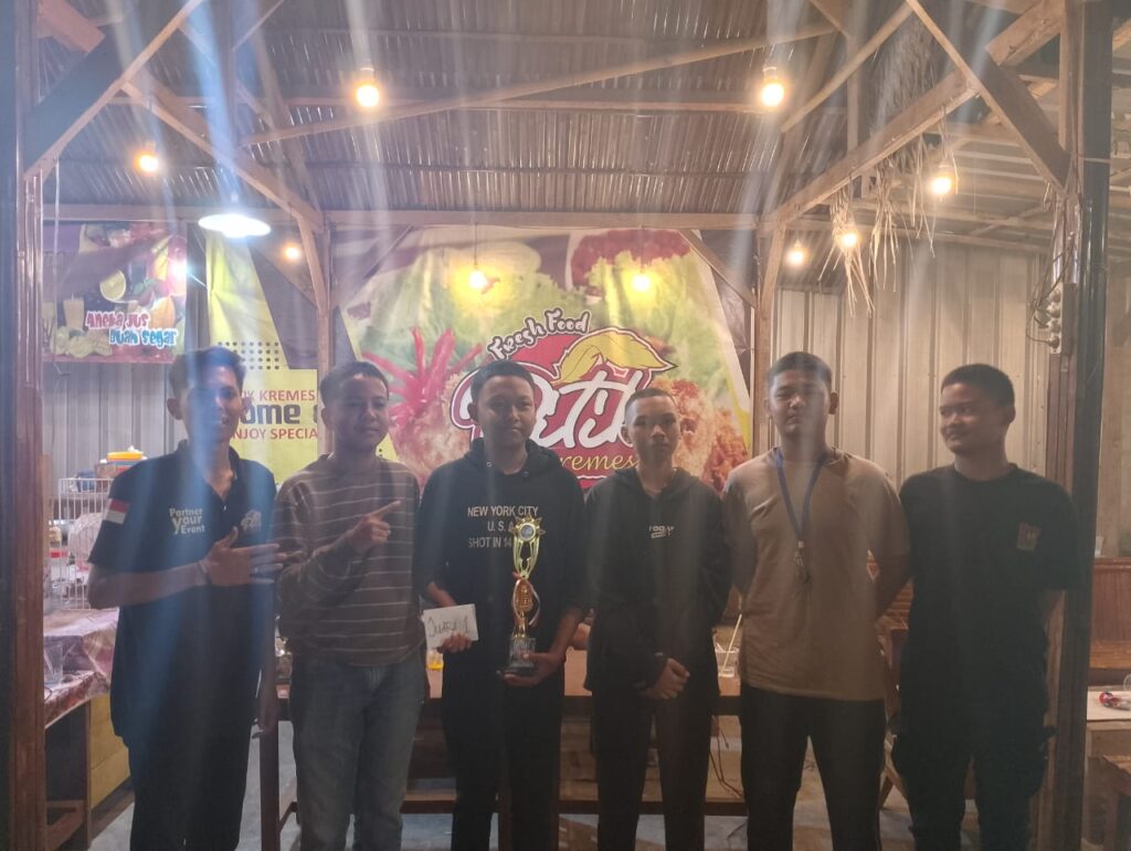 Memeriahkan HUT RI Ke 79 Rumah Makan Pitik kremes Adakan Turnamen Mobile Legend.