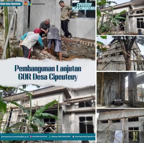 Pemerintah Desa Cipeundeuy kembali melanjutkan pembangunan.
