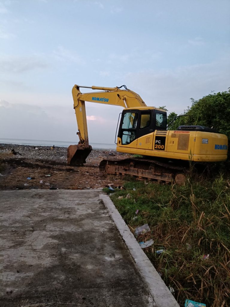 Normalisasi Muara Cukuh Batu Pekon Terbaya yang Bertujuan menciptakan Destinasi  Wisata Dan Mengantisipasi Banjir Di Pemukiman warga .