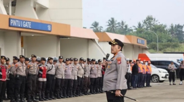 Polda Banten kerahkan 313 personel amankan Super League di BIS