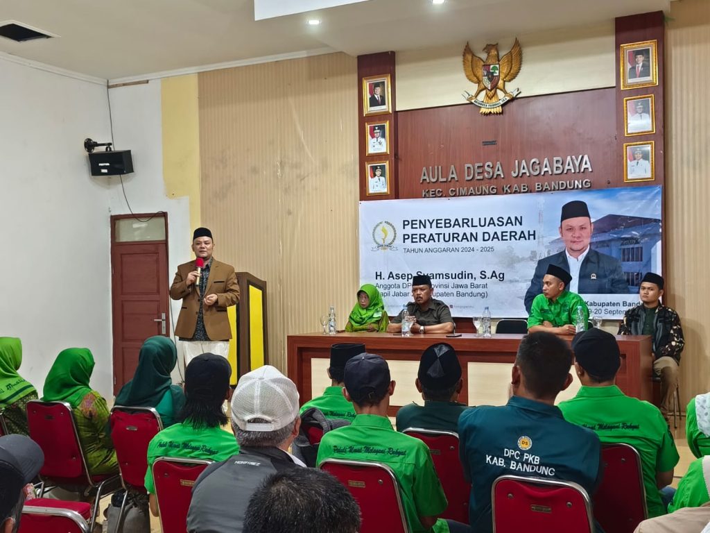 “kH.ASEP SYAMSUDIN” anggota DPRD PROV JABAR Gencarkan Sosialisasi Perda Nomor 2 tahun 2023