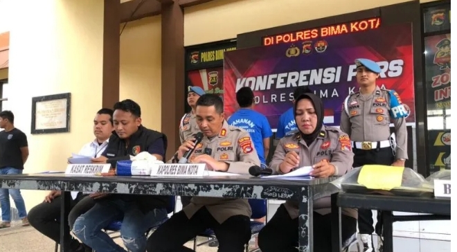 Polres tetapkan Kades Poja tersangka pembakaran kantor inspektorat