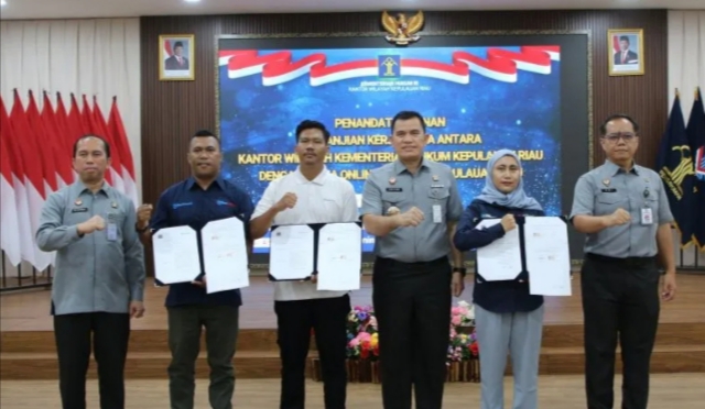 Kemenkum Kepri gandeng media strategis, perkuat keterbukaan informasi