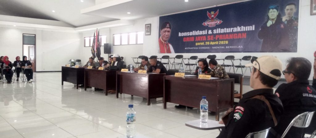 DPD Jabar Gelar Rapat Koordinasi di Garut, Sukseskan HUT ke-15 Grib Jaya di Istora Senayan