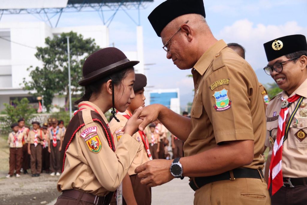 Buka Lomba Life Skill Jenjang SD, Sekda Garut: Upaya Bentuk Karakter Mandiri Melalui Gerakan Pramuka