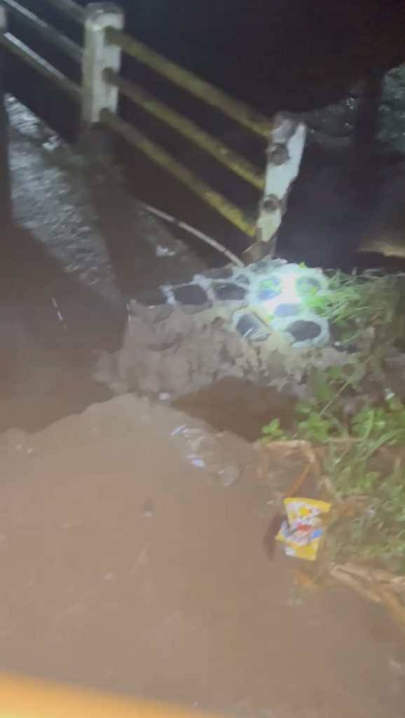 Warga laporkan ke BPBD, Jembatan Radug Ibun-Majalaya Putus Total Sejak