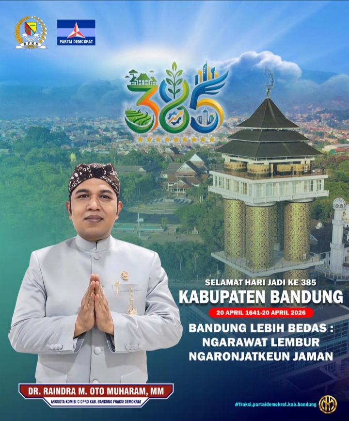 Peringati Hari Jadi ke-385, Anggota DPRD Kab. Bandung Ajak Warga “Ngarawat Lembur Ngaronjatkeun Jaman”