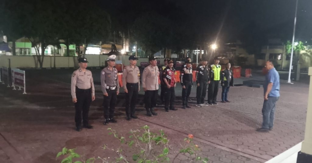 Polsek Majalaya Polresta Bandung Gelar Apel Gabungan, Perkuat Sinergi Kamtibmas Bersama Elemen Masyarakat