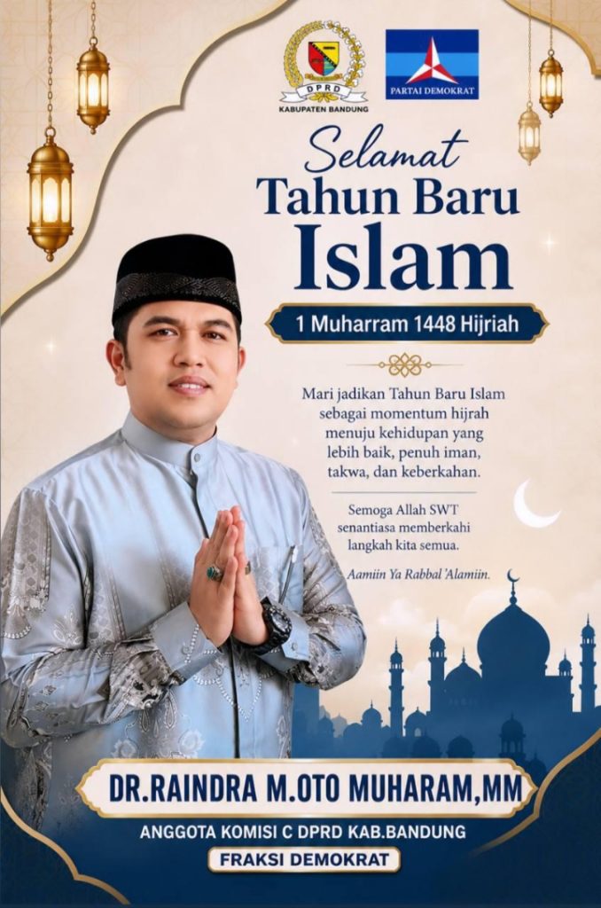 Momentum 1 Muharram 1448 H, Dr. Raindra M. Oto Muharam Ajak Warga Bandung Hijrah ke Kebaikan