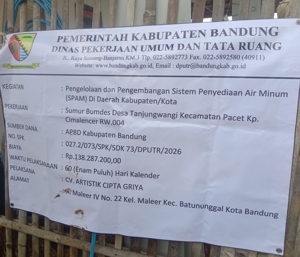 Izin Hibah Turun, Pembangunan Menara SPAM Sumur Bumdes Tanjungwangi Jalan, Warga Antusias Ucap Terima Kasih