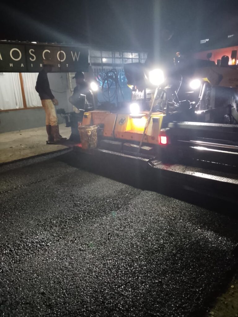 Warga Langensari Antusias, Rehab Jalan Kp. Cisaradan RW 01 RT 01,  Jalan Sesuai Spek dan Profesional