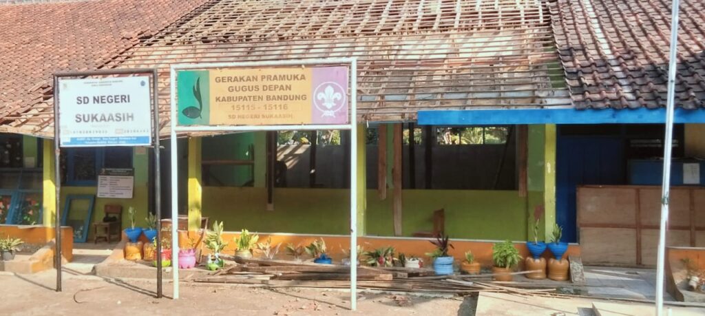 Progres 75%! Rehabilitasi SDN Sukaasih Ibun Berjalan Lancar Sesuai Spek