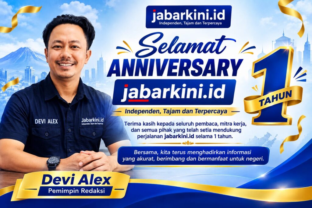 jabarkini.id Rayakan Anniversary ke-1: Independen, Tajam dan Terpercaya untuk Negeri